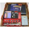 Image 1 : FLAT OF SOCKETS, DRILL BITS, DRILL & DRIVE SET AND