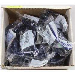 BOX OF 12 NEW SPERIAN BLACK SAFETY GLASSES