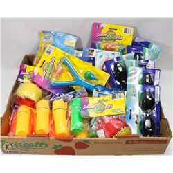 FLAT OF SUMMER TOYS