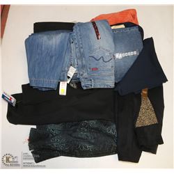 LARGE BOX OF ASSORTED WOMENS CLOTHING
