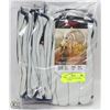 Image 1 : LOT OF 12 XL  SOFT GOAT SKIN WORK GLOVES