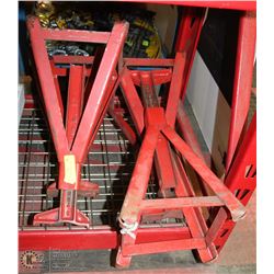 4 HEAVY DUTY JACK STANDS