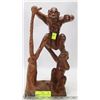 Image 1 : HANDCRAFTED 2 HANGING MONKEY STATUE