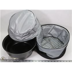 PORTABLE CHARCOAL BBQ / COOLER COMBO IN BAG