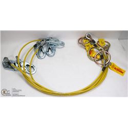 LOT OF 5 PROTECTA FALL CABLES
