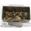 AMMO CASE WITH BRASS CASINGS