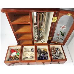 20 - GLASS FRONTED WITH DRAWERS