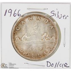 1966 CANADIAN SILVER DOLLAR