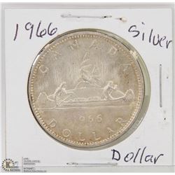 1966 CANADIAN SILVER DOLLAR
