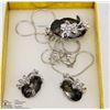 Image 1 : NECKLACE AND EARRINGS SET