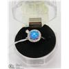 Image 1 : #52-AUSTRALIAN TRIPLE FIRE OPAL RING