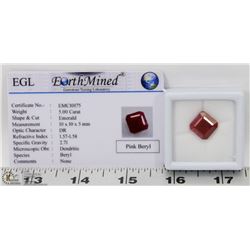 #50-PINK BERYL GEMSTONE 5CT