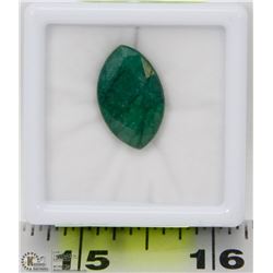 #46- NATURAL GREEN EMERALD GEMSTONE 11CT