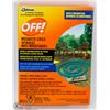 Image 1 : NEW 8 PACK OF OFF! MOSQUITO COILS W/2 METAL STANDS