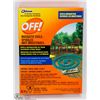 Image 1 : NEW 8 PACK OF OFF! MOSQUITO COILS W/2 METAL STANDS
