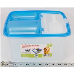 NEW 5.3Qt. PET FOOD CONTAINER