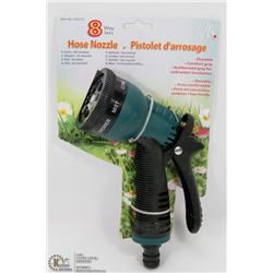 NEW 8-WAY JETS HOSE NOZZLE