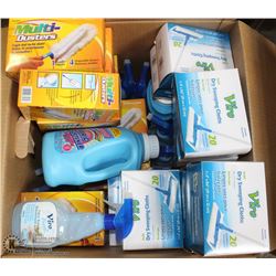 BOX OF STORE CLOSURE MERCHANDISE, INCLUDING: