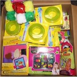 BOX OF STORE CLOSURE MERCHANDISE, INCLUDING: