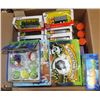 Image 1 : BOX OF STORE CLOSURE MERCHANDISE, INCLUDING: