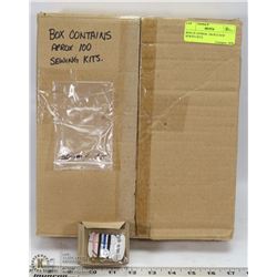 BOX OF APPROX. 100 PCS NEW SEWING KITS