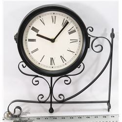 2 SIDED STATION CLOCK