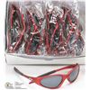 Image 1 : CASE OF OAKLEY REPLICA SUNGLASSES, RED WITH BLACK