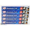 Image 1 : LOT OF 5 CHEF ELITE 25' ALUMINUM FOILS