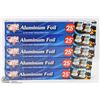 Image 1 : LOT OF 5 CHEF ELITE 25' ALUMINUM FOILS