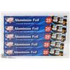 Image 1 : LOT OF 5 CHEF ELITE 25' ALUMINUM FOILS