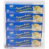 Image 1 : 5 CASES OF 7.1"X7.9" ZIPPER SANDWICH BAGS