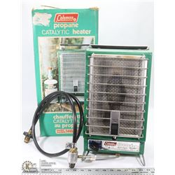 VINTAGE COLEMAN PROPANE HEATER