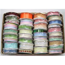 FLAT OF ASSORTED RIBBONS