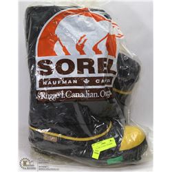 SOREL SIZE 12 STEEL TOE WORK BOOTS