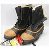 Image 1 : BLACK DIAMOND SIZE 9 STEEL TOE WORK BOOTS