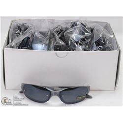 CASE OF OAKLEY REPLICA SUNGLASSES, GREY WITH BLACK