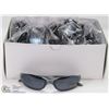 Image 1 : CASE OF OAKLEY REPLICA SUNGLASSES, GREY WITH BLACK