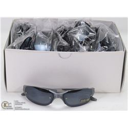 CASE OF OAKLEY REPLICA SUNGLASSES, GREY WITH BLACK