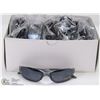 Image 1 : CASE OF OAKLEY REPLICA SUNGLASSES, GREY WITH BLACK