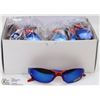 Image 1 : CASE OF OAKLEY REPLICA SUNGLASSES, RED WITH BLUE