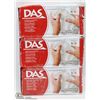 Image 1 : LOT OF 3 DAS AIR HARDENING MODELING CLAY