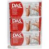 Image 1 : LOT OF 3 DAS AIR HARDENING MODELING CLAY