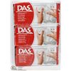 Image 1 : LOT OF 3 DAS AIR HARDENING MODELING CLAY
