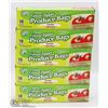 Image 1 : 5 CASES OF MEDIUM GREEN ZIPPER PRODUCE BAGS