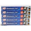 Image 1 : LOT OF 5 ROLLS OF 25FT ALUMINUM FOIL