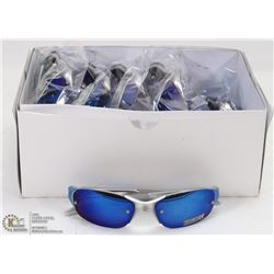 CASE OF OAKLEY REPLICA SUNGLASSES, SILVER WITH