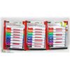 Image 1 : 3 PACKS OF DRY ERASE MARKERS