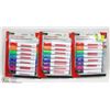 Image 1 : 3 PACKS OF DRY ERASE MARKERS