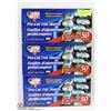 Image 1 : 3 BOXES OF PRE-CUT FOIL SHEETS (50 COUNT PER BOX)