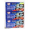 Image 1 : 3 BOXES OF PRE-CUT FOIL SHEETS (50 COUNT PER BOX)